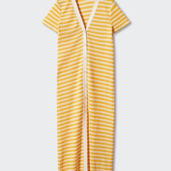 Knitted Spring/Summer Mango dress size XS in perfect condition - Picture 3 of 5